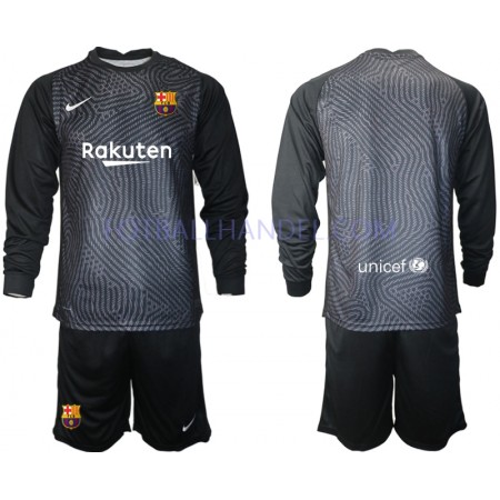 Barn Fotballdrakter Keeper FC Barcelona 2020-21 Langermet M004